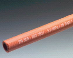 Tuyau gomme rouge aspiration, d. 6.0/12.0 mm, m - Matériel de